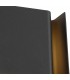 Flush Wall Lamp, 2 x 6W LED, 3000K, 535lm, IP54, Anthracite - 5