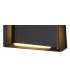 Flush Wall Lamp, 2 x 6W LED, 3000K, 535lm, IP54, Anthracite - 8