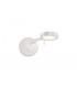 Adjustable Wall Lamp ,  Reader, 1 x 8W LED, 3000K, Sand White - 1