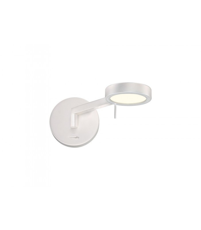 Adjustable Wall Lamp ,  Reader, 1 x 8W LED, 3000K, Sand White - 1