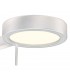 Adjustable Wall Lamp ,  Reader, 1 x 8W LED, 3000K, Sand White - 6