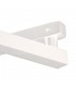 Adjustable Swing Arm Wall Lamp ,  Reader, 1 x 8W LED, 3000K, Sand White - 6