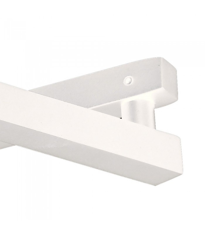 Adjustable Swing Arm Wall Lamp ,  Reader, 1 x 8W LED, 3000K, Sand White - 6