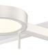 Adjustable Swing Arm Wall Lamp ,  Reader, 1 x 8W LED, 3000K, Sand White - 7