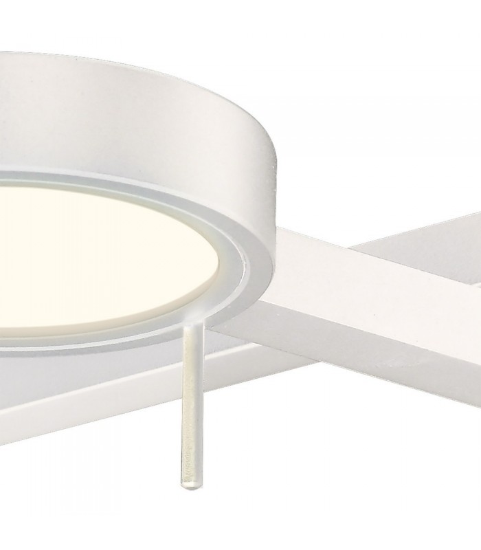 Adjustable Swing Arm Wall Lamp ,  Reader, 1 x 8W LED, 3000K, Sand White - 7