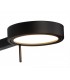 Adjustable Swing Arm Wall Lamp ,  Reader, 1 x 8W LED, 3000K, Sand Black - 7