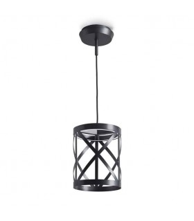 LED Wall / Ceiling Pendant Light Black - 1