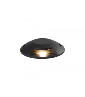 Inground Driveover 1 Light, 1 x 6W LED, 3000K, 165lm, IP67, IK10, Anthracite - 1