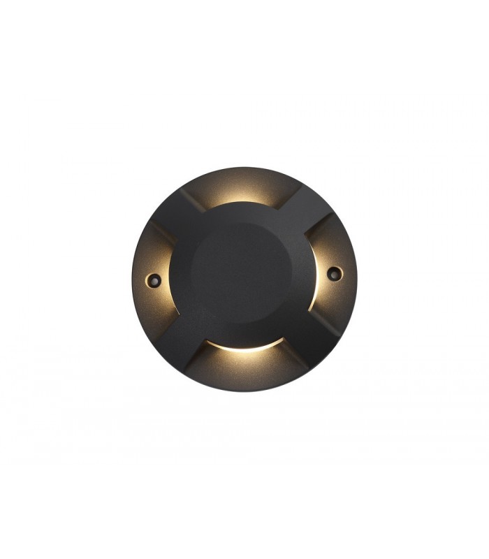 Inground Driveover 4 Light, 4 x 3W LED, 3000K, 256lm, IP67, IK10, Anthracite - 4