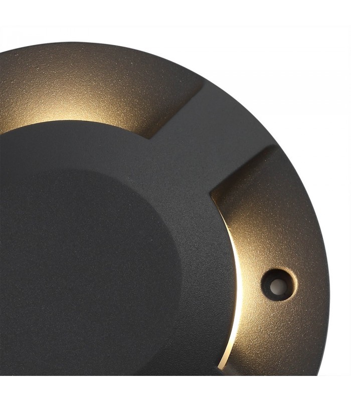 Inground Driveover 4 Light, 4 x 3W LED, 3000K, 256lm, IP67, IK10, Anthracite - 6