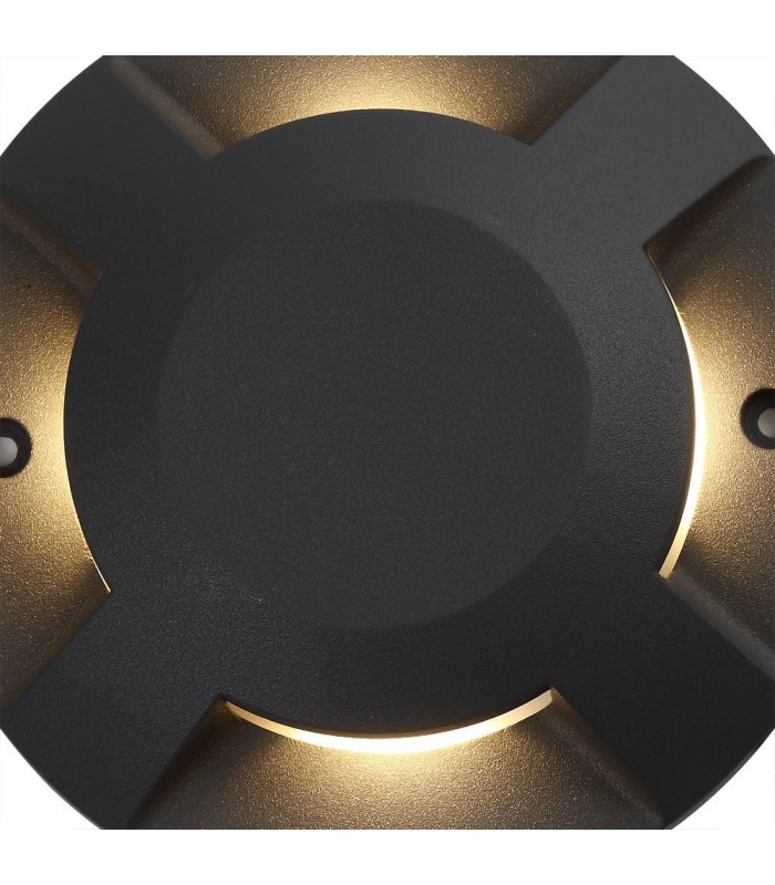 Inground Driveover 4 Light, 4 x 3W LED, 3000K, 256lm, IP67, IK10, Anthracite - 7