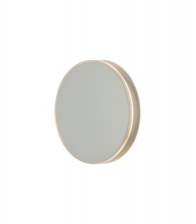 Flush Wall Lamp, 1 x 13W LED, 3000K, 300lm, IP65, White - 1