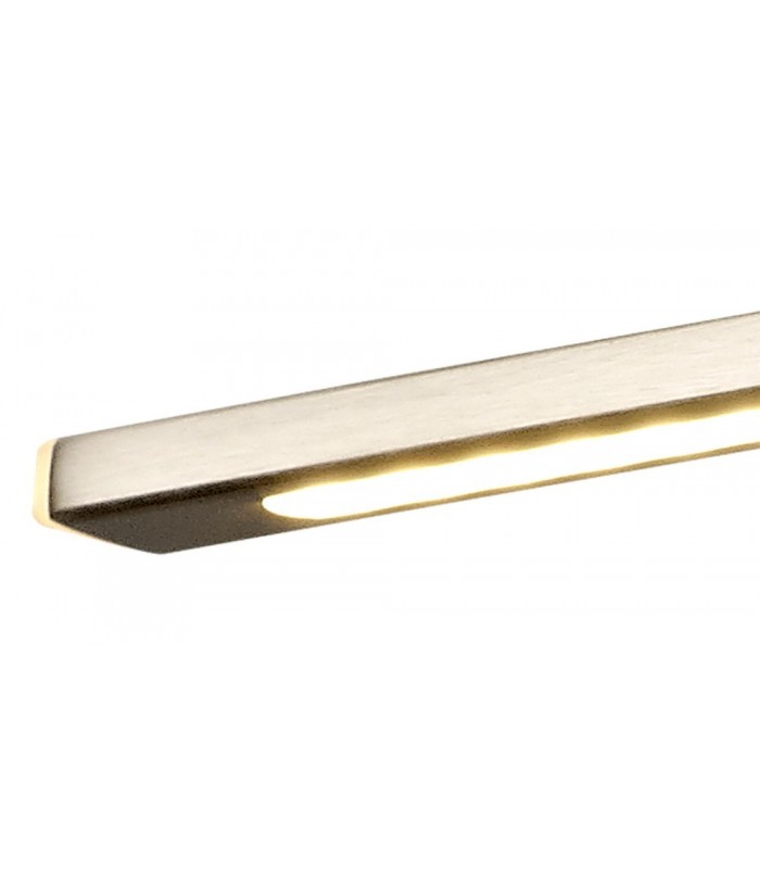 Small 1 Arm Wall Lamp, Picture Light, 1 x 6W LED, 3000K, 470lm, Satin Nickel - 9