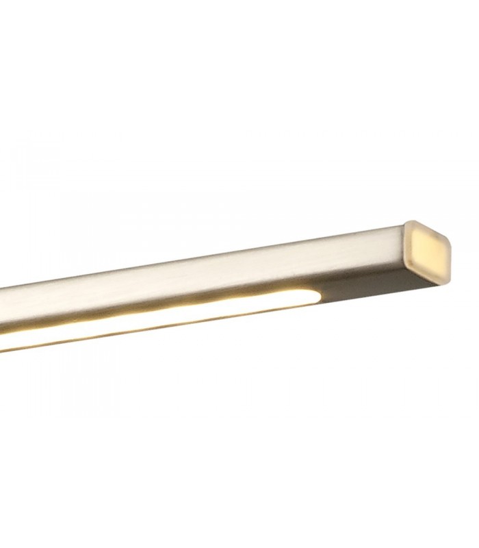 Large 1 Arm Wall Lamp, Picture Light, 1 x 10W LED, 3000K, 850lm, Satin Nickel - 8