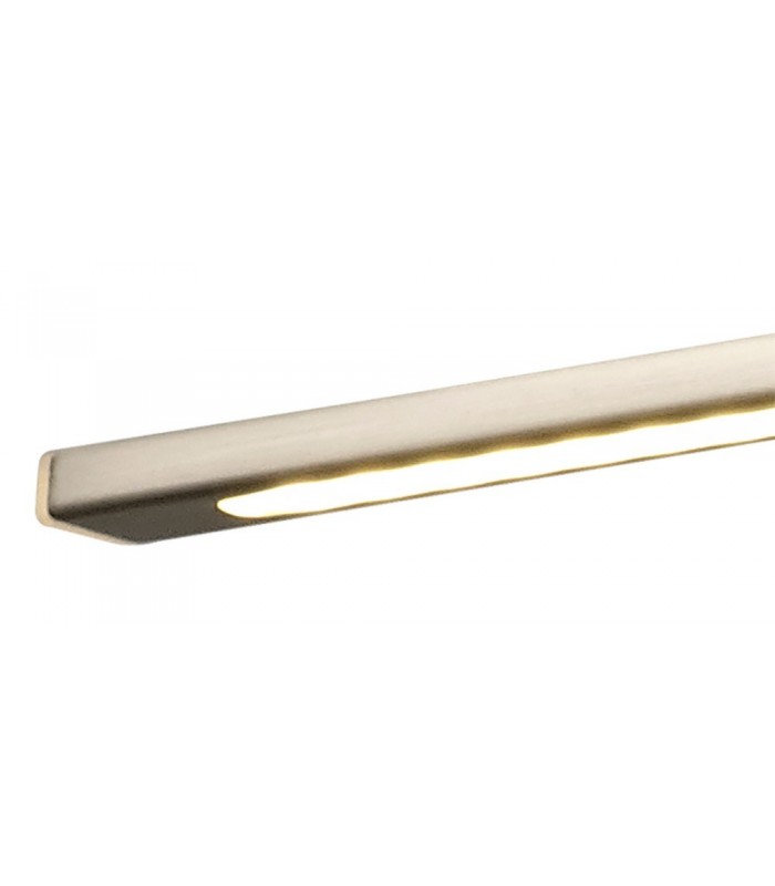 Large 1 Arm Wall Lamp, Picture Light, 1 x 10W LED, 3000K, 850lm, Satin Nickel - 9