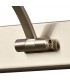Large 2 Arm Wall Lamp, Picture Light, 1 x 16W LED, 3000K, 1200lm, Satin Nickel - 6