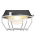 Wall Lamp, 1 Light E27, IP65, Anthracite, Matt White - 7
