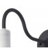 Wall Lamp, 1 Light E27, IP65, Anthracite, Matt White - 6