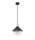 Ceiling Pendant, 1 Light E27, IP65, Anthracite, Matt White - 3