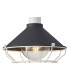 Ceiling Pendant, 1 Light E27, IP65, Anthracite, Matt White - 6