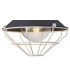 Ceiling Pendant, 1 Light E27, IP65, Anthracite, Matt White - 7