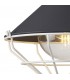 Ceiling Pendant, 1 Light E27, IP65, Anthracite, Matt White - 8