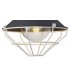 Semi-Flush Ceiling, 1 Light E27, IP65, Anthracite, Matt White - 7