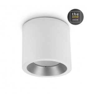 LED Large Outdoor Surface Mounted Spotlight White IP65 - 1