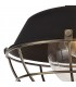 Ceiling Pendant, 1 Light E27, IP65, Matt Black, Antique Brass - 6