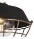 Ceiling Pendant, 1 Light E27, IP65, Matt Black, Antique Brass - 8