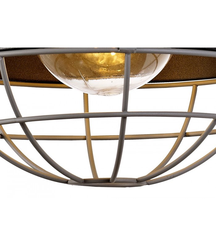Wall Lamp, 1 Light E27, IP65, Matt Black, Grey - 10