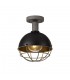 Ceiling, 1 Light E27, IP65, Matt Black, Grey - 1