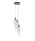 Ceiling Cluster Pendant Round, 3 x GU10, Polished Chrome - 3