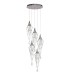 Ceiling Cluster Pendant Round, 5 x GU10, Polished Chrome - 3