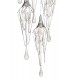 Ceiling Cluster Pendant Round, 5 x GU10, Polished Chrome - 5