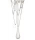 Ceiling Cluster Pendant Round, 5 x GU10, Polished Chrome - 7