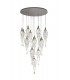 Ceiling Cluster Pendant Round 5M, 18 x GU10, Polished Chrome - 1