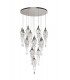 Ceiling Cluster Pendant Round 5M, 18 x GU10, Polished Chrome - 3