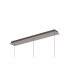 Linear Ceiling Cluster Pendant Bar, 3 x GU10, Polished Chrome - 4