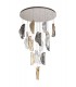 Ceiling Cluster Pendant 5M, 21 x G9, Polished Chrome, Clear & Amber & Smoked Glass - 4