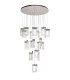 Ceiling Cluster Pendant 5M, 21 x 4.5W LED, 3000K, 3360lm, Polished Chrome - 3