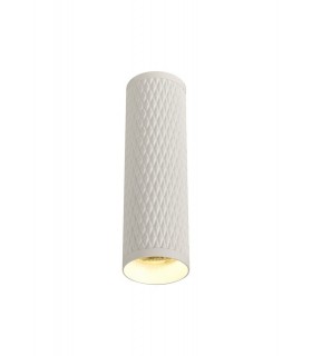 20cm Surface Mounted Ceiling Light, 1 x GU10, Sand White - 1
