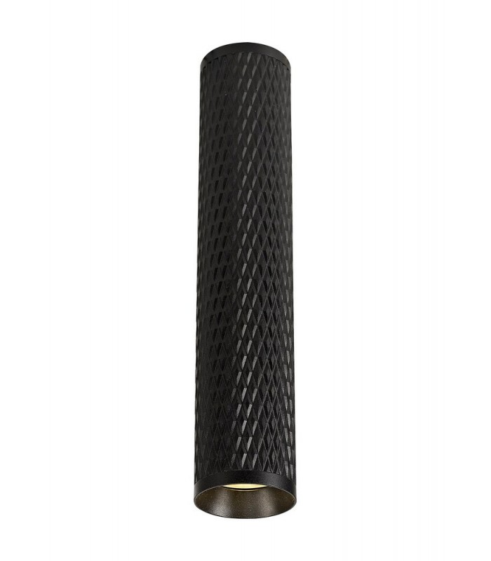 30cm Surface Mounted Ceiling Light, 1 x GU10, Sand Black - 1