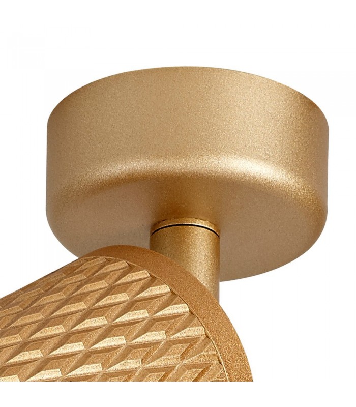 Surface Mounted Spot Light, 1 x GU10, Champagne Gold - 6