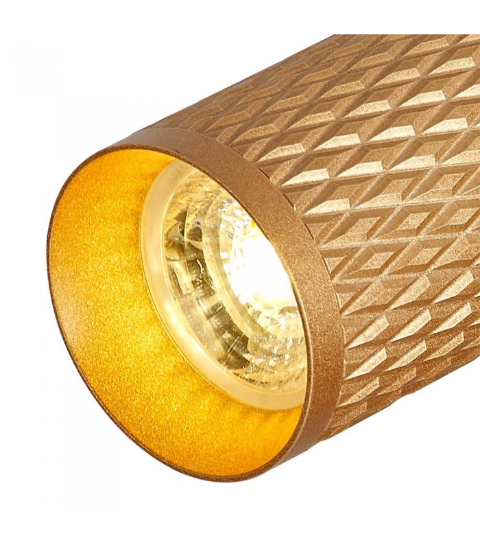 Surface Mounted Spot Light, 1 x GU10, Champagne Gold - 8