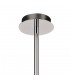 Ceiling Pendant 16 Light G9, Smoked & Frosted, Polished Chrome - 4