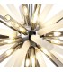 Ceiling Pendant 16 Light G9, Smoked & Frosted, Polished Chrome - 5