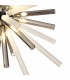 Ceiling Pendant 16 Light G9, Smoked & Frosted, Polished Chrome - 7