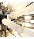 Ceiling Pendant 16 Light G9, Smoked & Frosted, Polished Chrome - 8