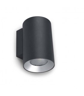 LED Outdoor Large Wall Light Urban Grey IP55 - 1